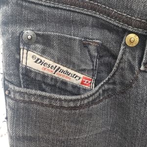 Black Diesel bootcut jeans